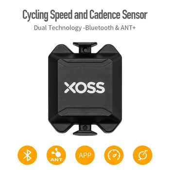 Уокър XOSS Велосипеден Код Таблицата на Скоростта Сензор за Честотата на Въртене на Малък G + Периферна Двухрежимный Сензор за Честотата на Въртене на аксесоари за велосипеди