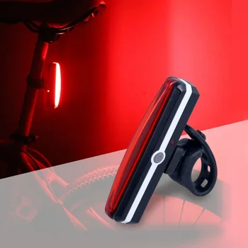 Велосипеден Фенер USB Акумулаторна Задна Светлина Колоездене Led Фенерче Задна Светлина Водоустойчив Мотор Задна Светлина Задна Светлина За Велосипед