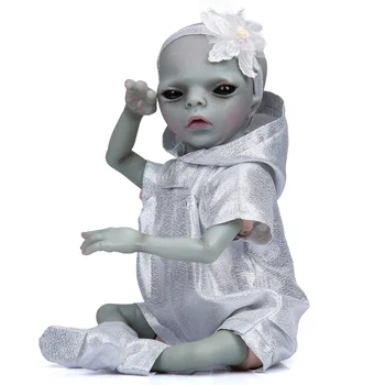 Извънземна Ультрареалистичная Кукла-Бебе, Възстановената Кукла-Бебе, Чужди Детски Кукли, Позируемые Детски Кукли, Играчки От Силикон, Винил Чужди Детски Кукли 14