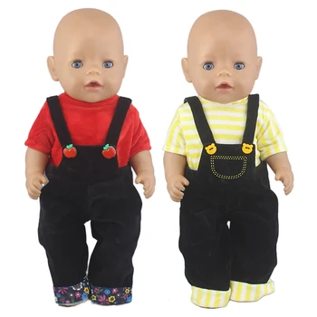 2 елемента в 1, Куклени тела са Подходящи за 43 см Кукла, Кукла Възстановяване на Детски Дрехи