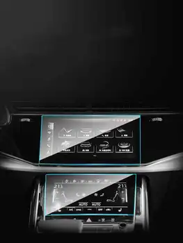 За Audi Q7 Q8 2020 2021 Радио GPS LCD Панел на Арматурното табло Защита на Екрана на Автомобила Навигация Закалено Стъкло Екран Защитно Фолио, Стикер