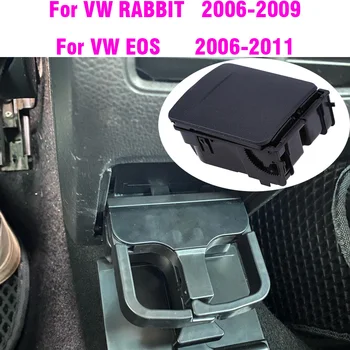 Черен Автомобил Заден Подлакътник поставка за Чаши Здрав ABS Планина За Чаши 1K0862532 1K0862532C За VW Golf MK5 MK6 2006-2011
