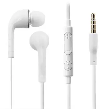 S4 Жични Слушалки Стерео Музикални Слушалки на ушите С Микрофон тапи за уши Слушалки За Телефон, Компютър, MP3